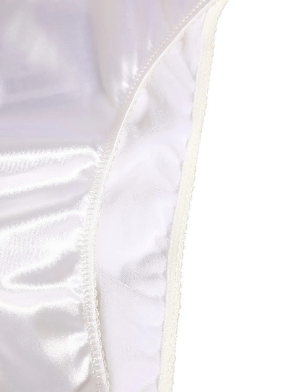 Женские трусы-слипы с высокой посадкой и логотипом Dolce & Gabbana, White