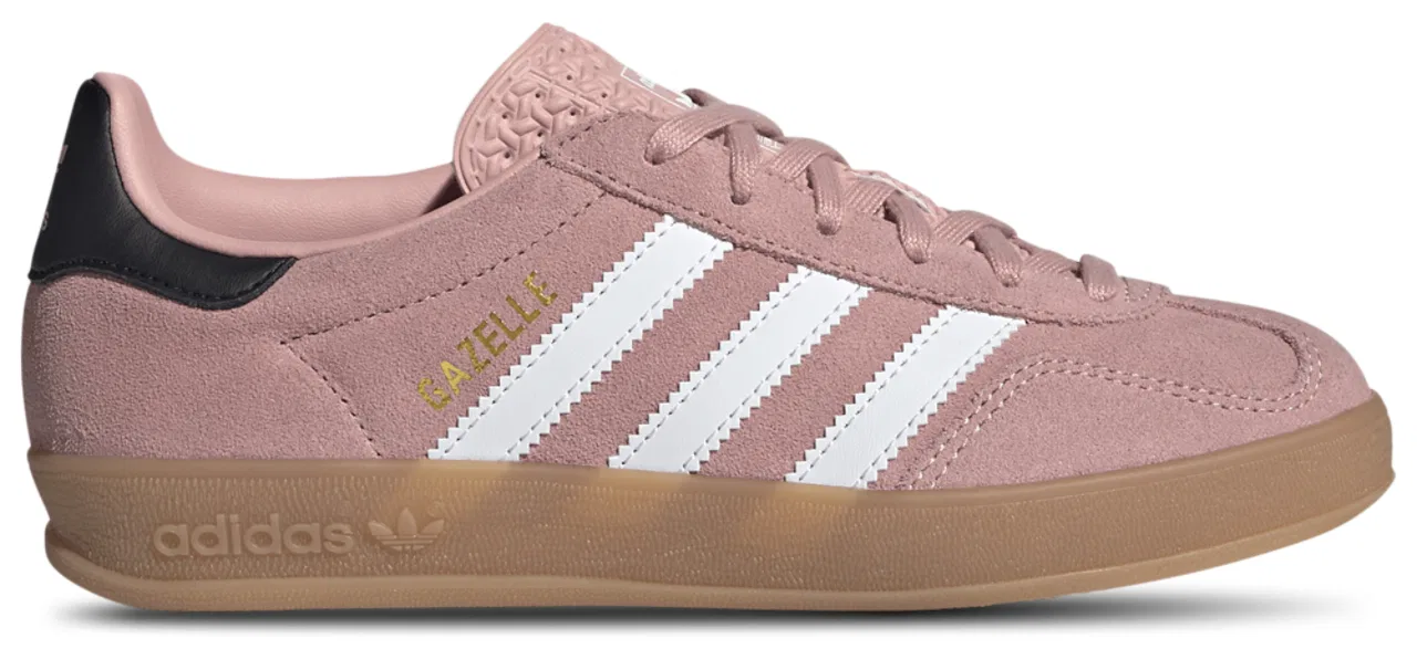 Кроссовки для мальчиков Gazelle Indoor Adidas, цвет Wonder Mauve/White