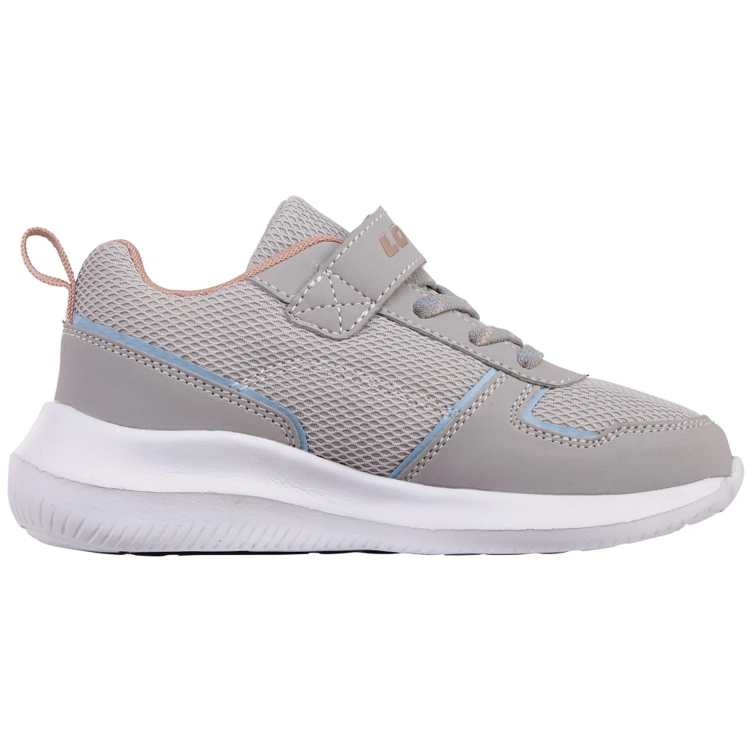Детские спортивные кроссовки легкие и удобные Lotto, Grey/Dark Rose — фото 2