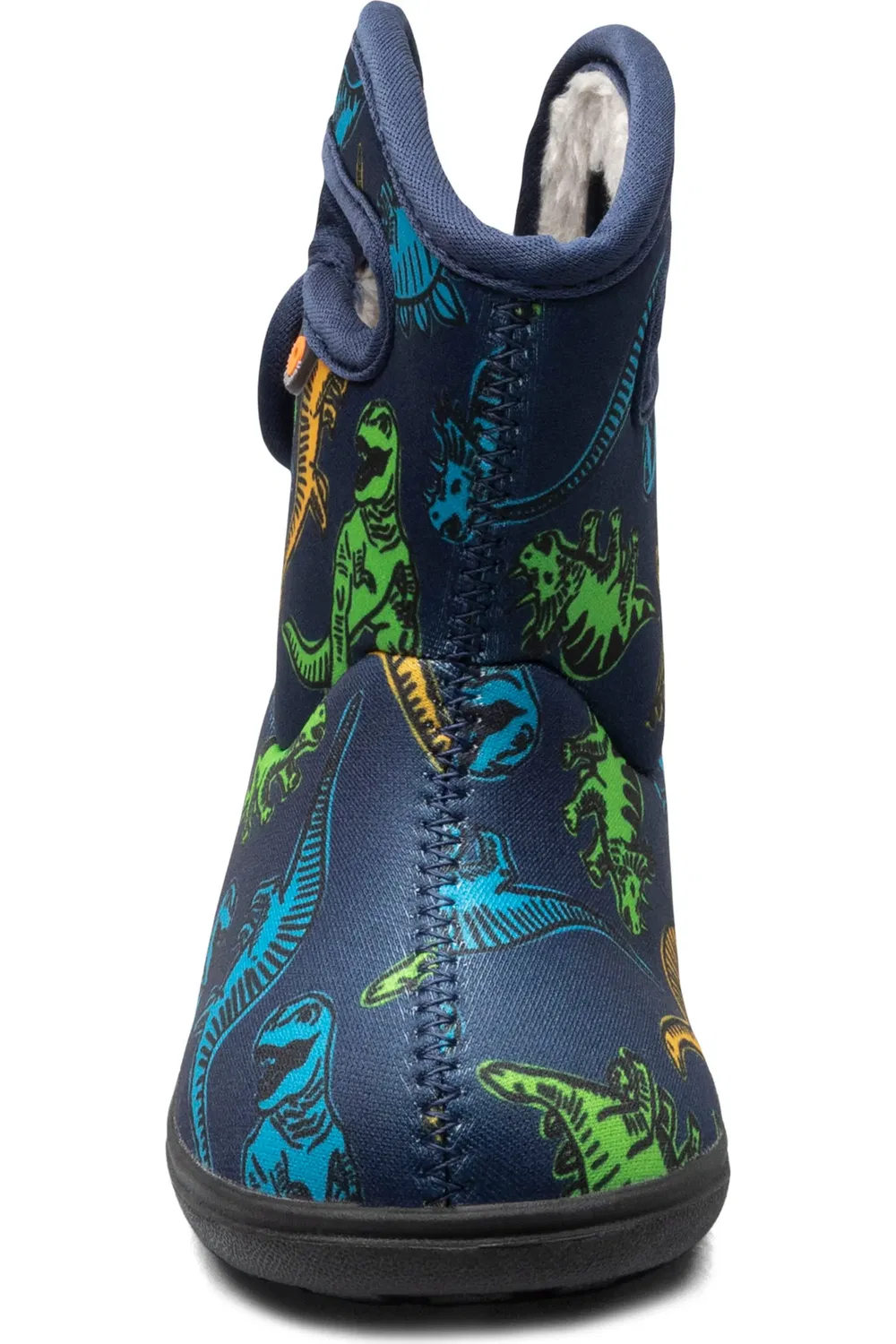 Детские ботинки водонепроницаемые с флисовой подкладкой Baby Bogs II Bogs, Navy Multi — фото 4