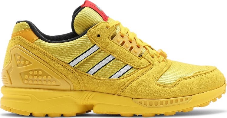 Кроссовки Adidas LEGO x ZX 8000 'Color Pack - Equipment Yellow', желтый — фото 2
