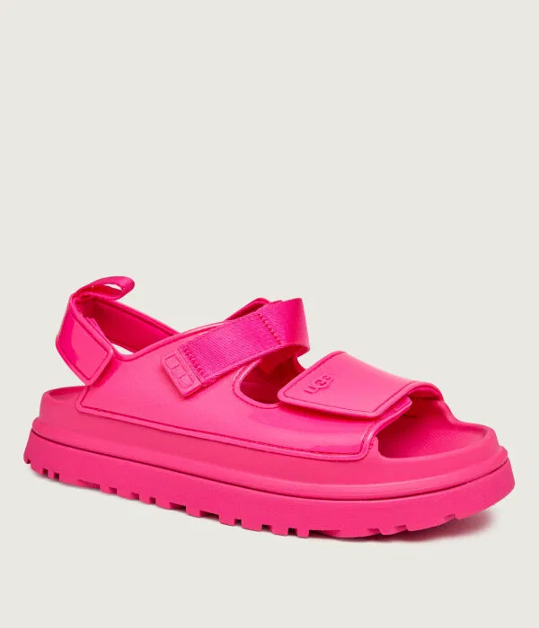 Детские сандалии для девочек из пластика Goldenglow Glossy Sparkles UGG, Rosa