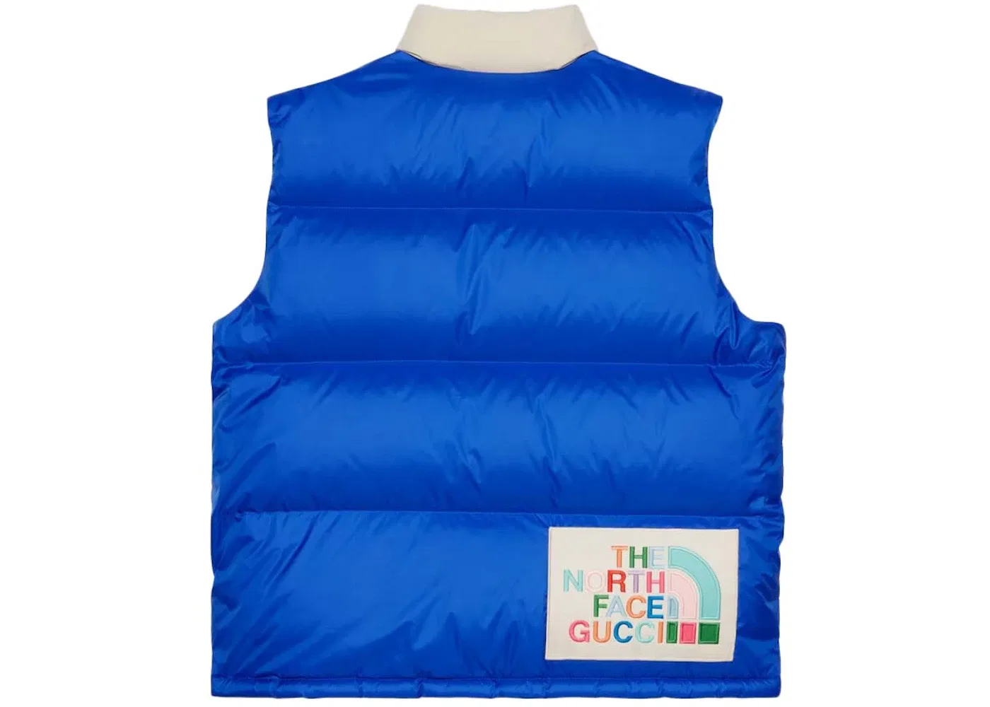 Мужской жилет с принтом Vest Gucci, White/Dark Pink/Black/Blue — фото 2