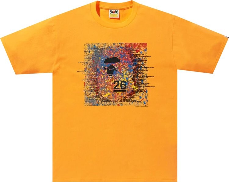 

Футболка BAPE 26th Anniversary Tee 'Yellow', желтый