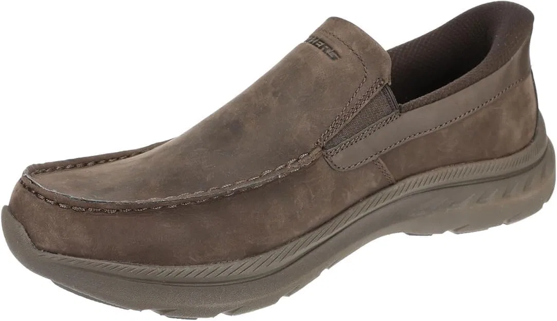 Лоферы мужские Skechers Pollard-Osgood, коричневый