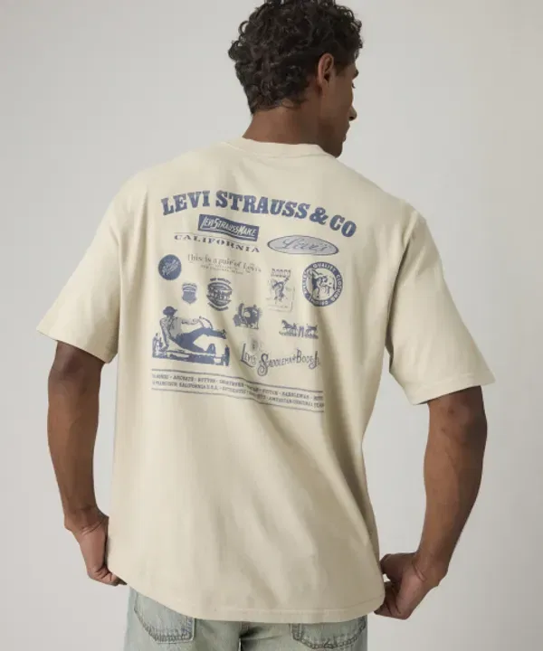 Футболка с графическим принтом, рабочая одежда, Levi'S — фото 2