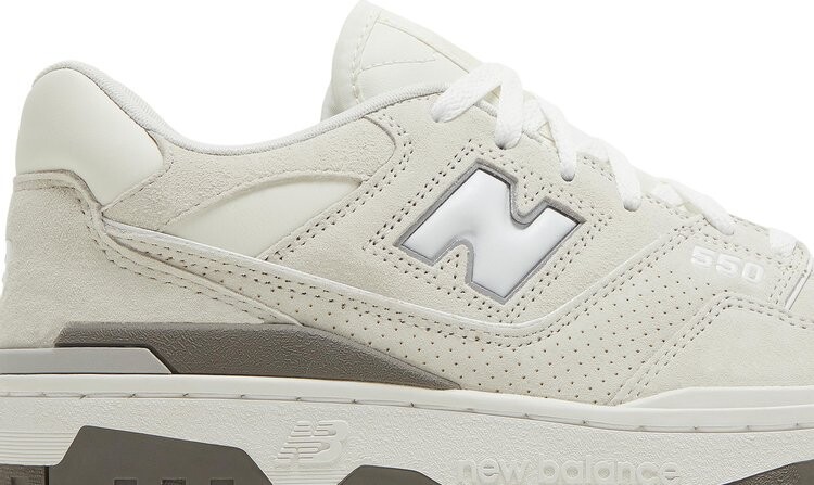 Кроссовки New Balance United Arrows x 550 'White', серый — фото 3