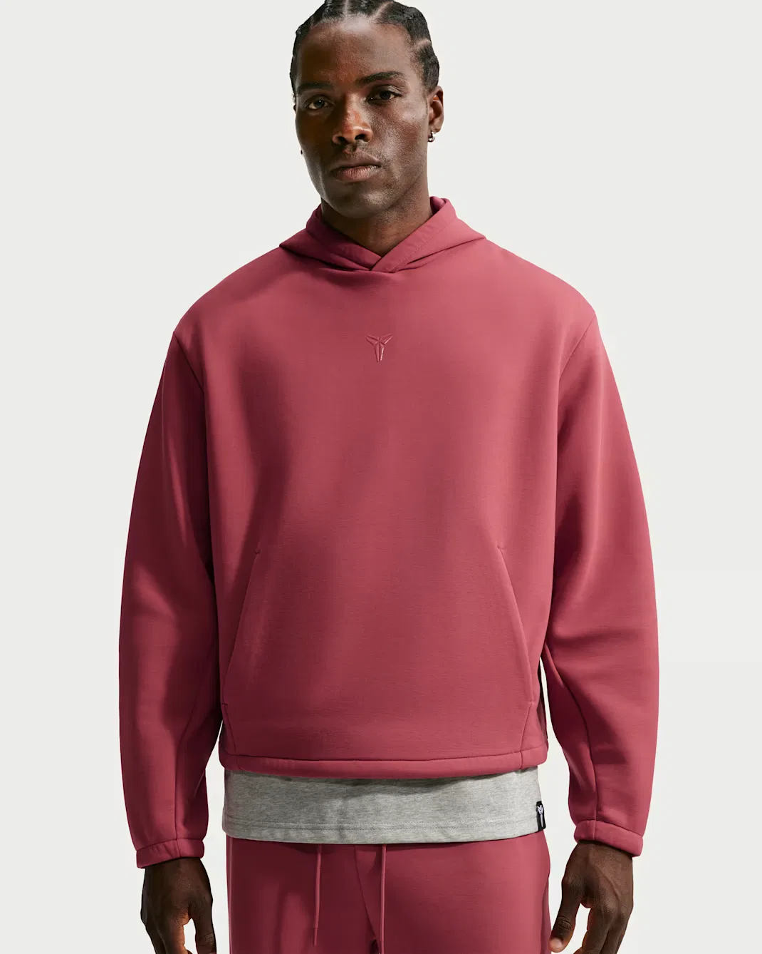 Мужская баскетбольная толстовка Nike Dri-FIT Pullover Kobe, Cedar/Cedar