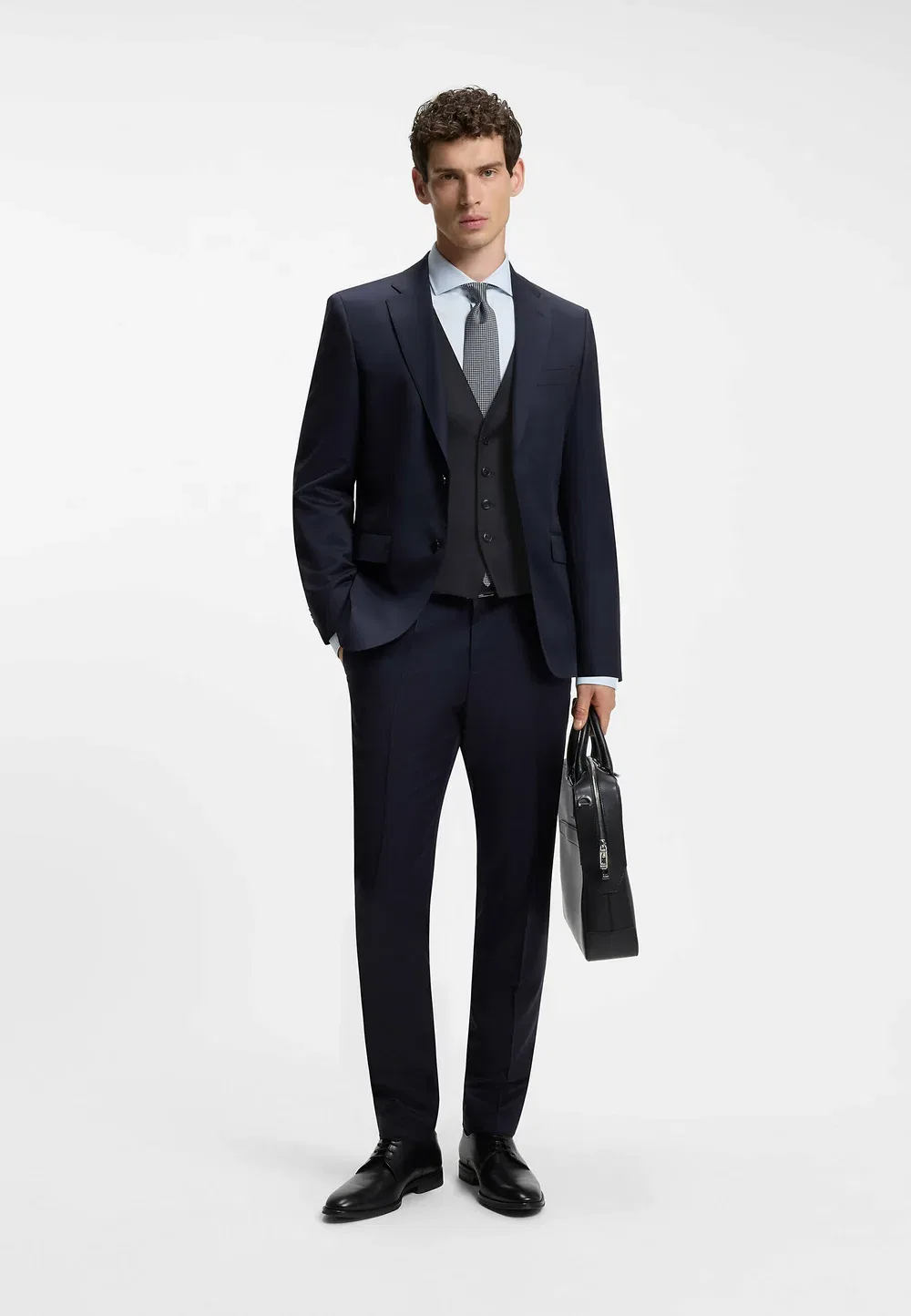 Жилет от костюма Boss, Dark Blue One — фото 2