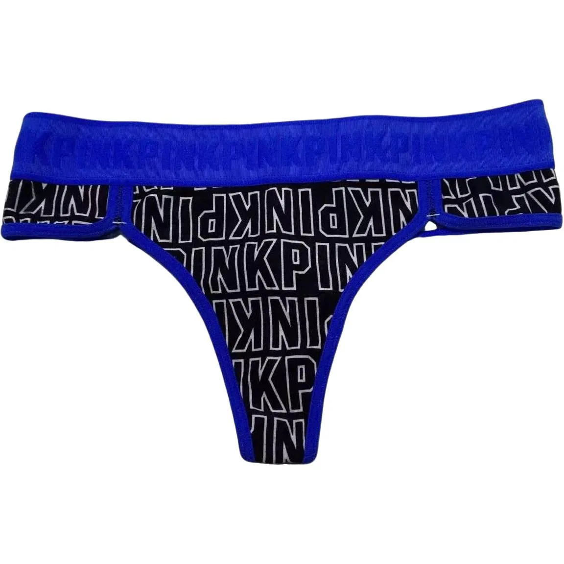 Женское стринги 1 Pack Victoria's Secret, Blue/Black