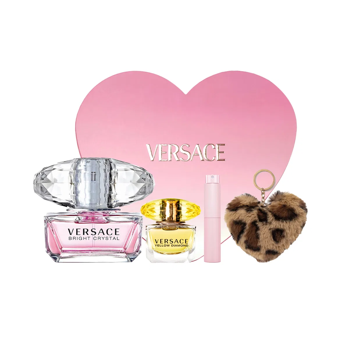 Женский набор парфюмерной воды VERSACE Pink Diamond, 50 мл, Pink Diamond
