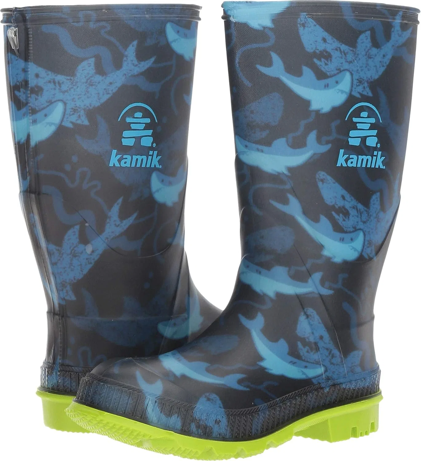 Детские дождевые сапоги Stomp2Rain Kamik, Blue