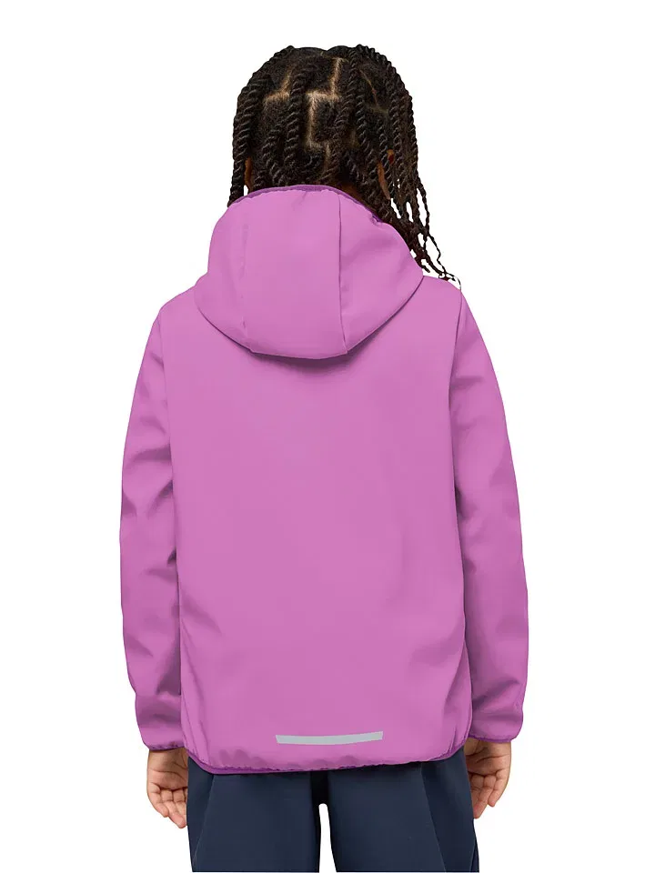 Куртка софтшелл с принтом Fourwinds Jack Wolfskin, фиолетовый — фото 2