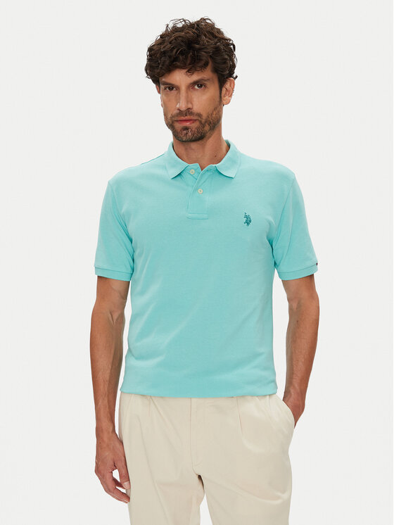 

Поло regular fit MUP3312 U.S. Polo Assn., синий