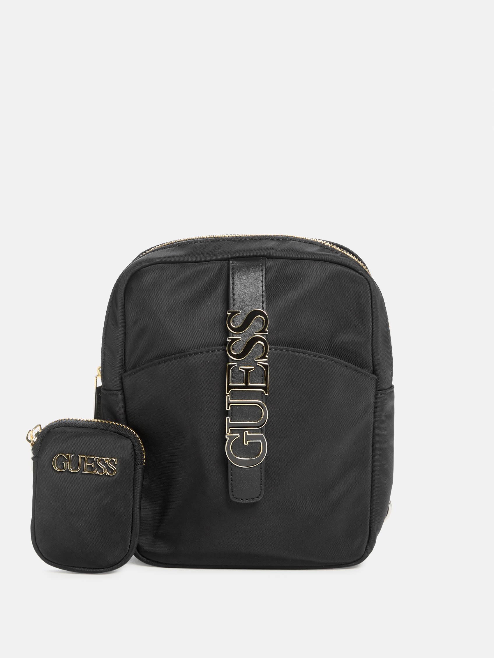 

Нейлоновая мини-сумка через плечо Guess Factory, черный