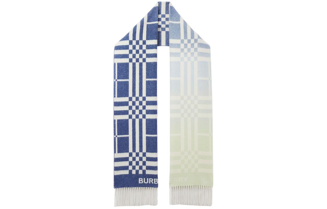 

Трикотажные шарфы унисекс Burberry, Blue/White