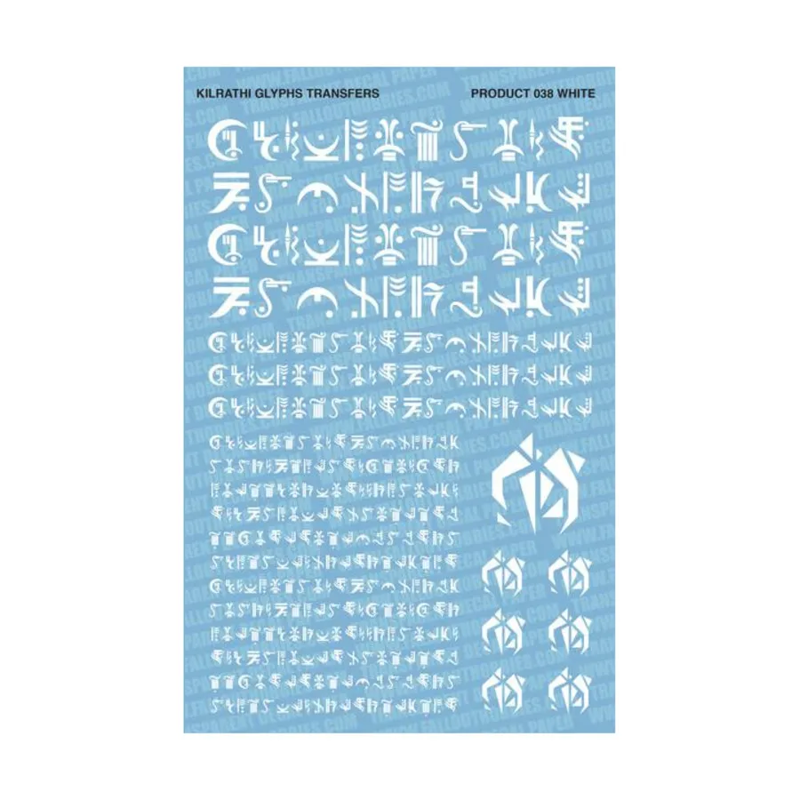 

Килратские символы, Decals - Space Elven & Alien