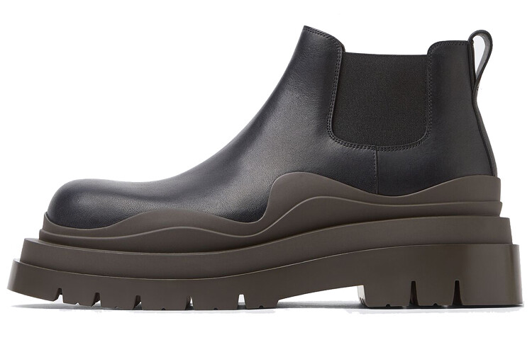 

Мужские ботинки челси Bottega Veneta Tire, черный/коричневый