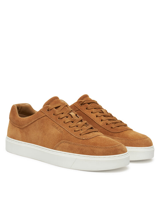 Кроссовки Clean Cup Low Laceup Oxf Su HM0HM01880 Calvin Klein, белый — фото 2