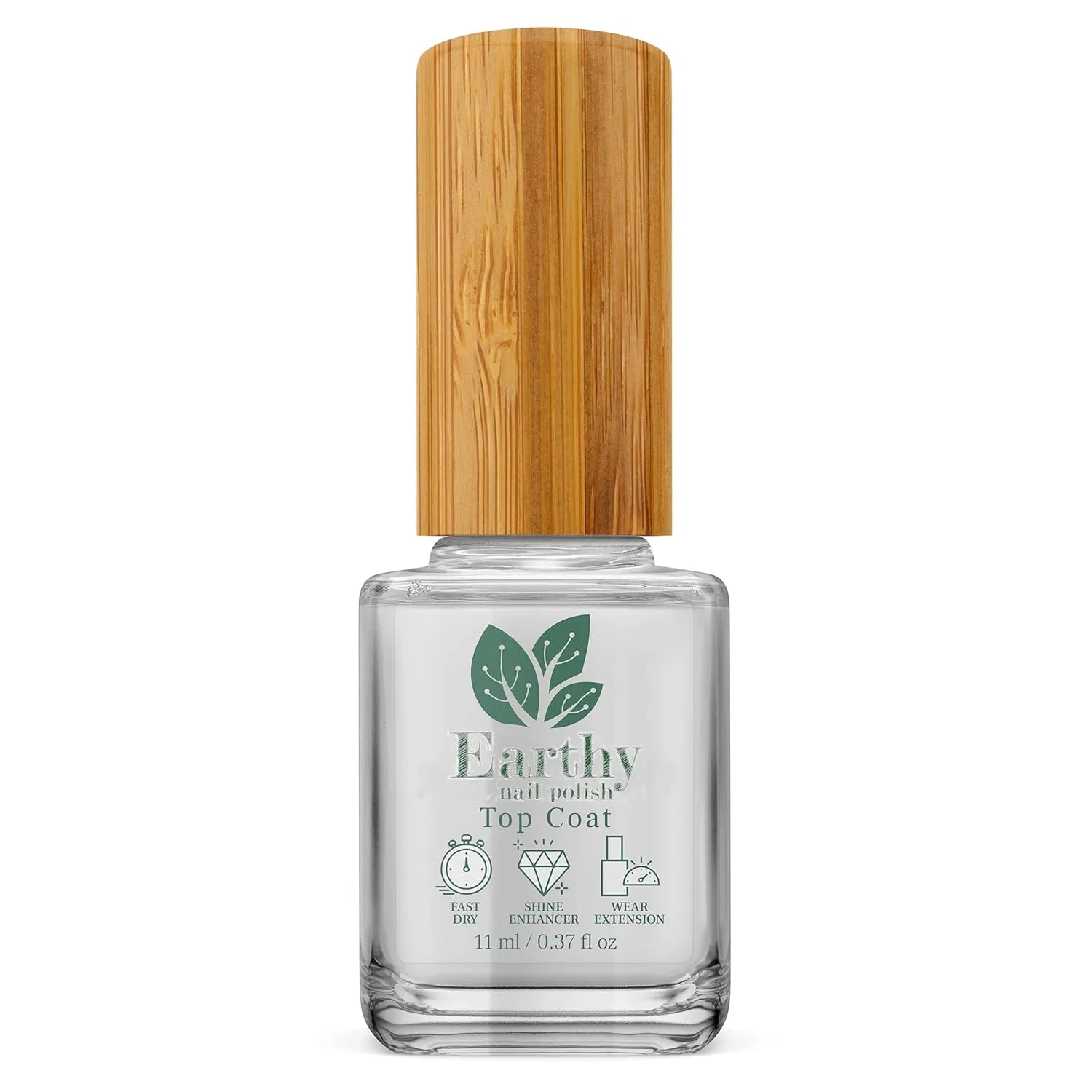 Верхнее покрытие для ногтей Earthy Nail Polish 11 мл Earthy Nail Polish