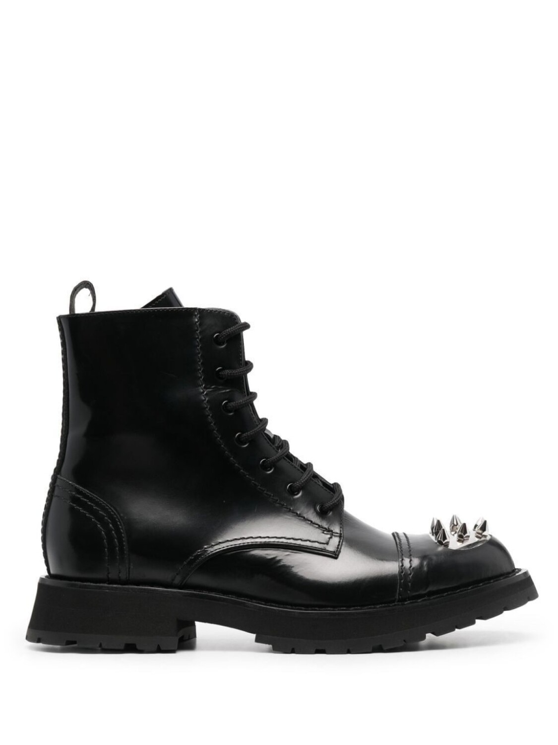 

Alexander McQueen ботинки в стиле милитари с заклепками, черный