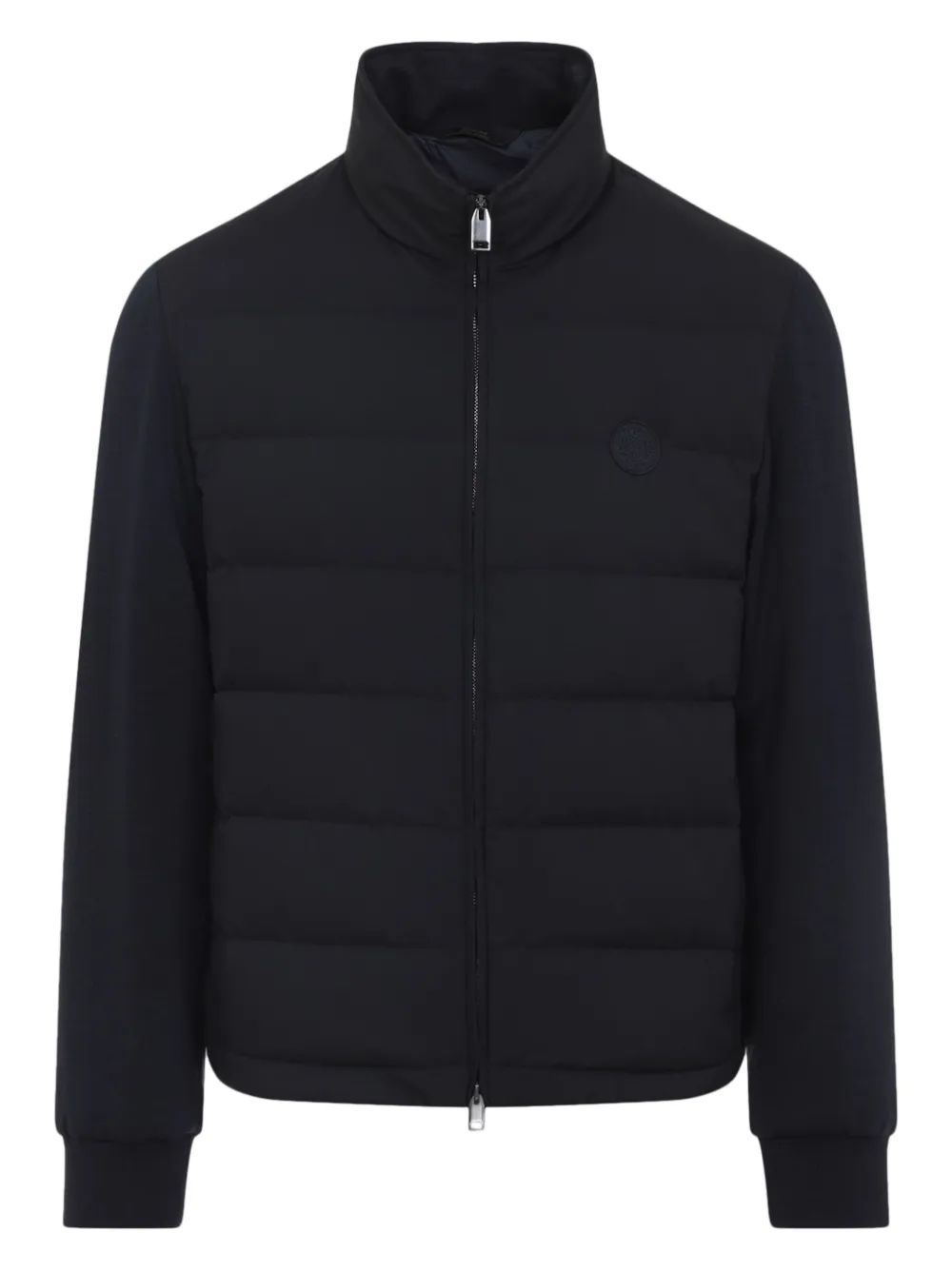 

Стеганая куртка с высоким воротником Brioni, синий
