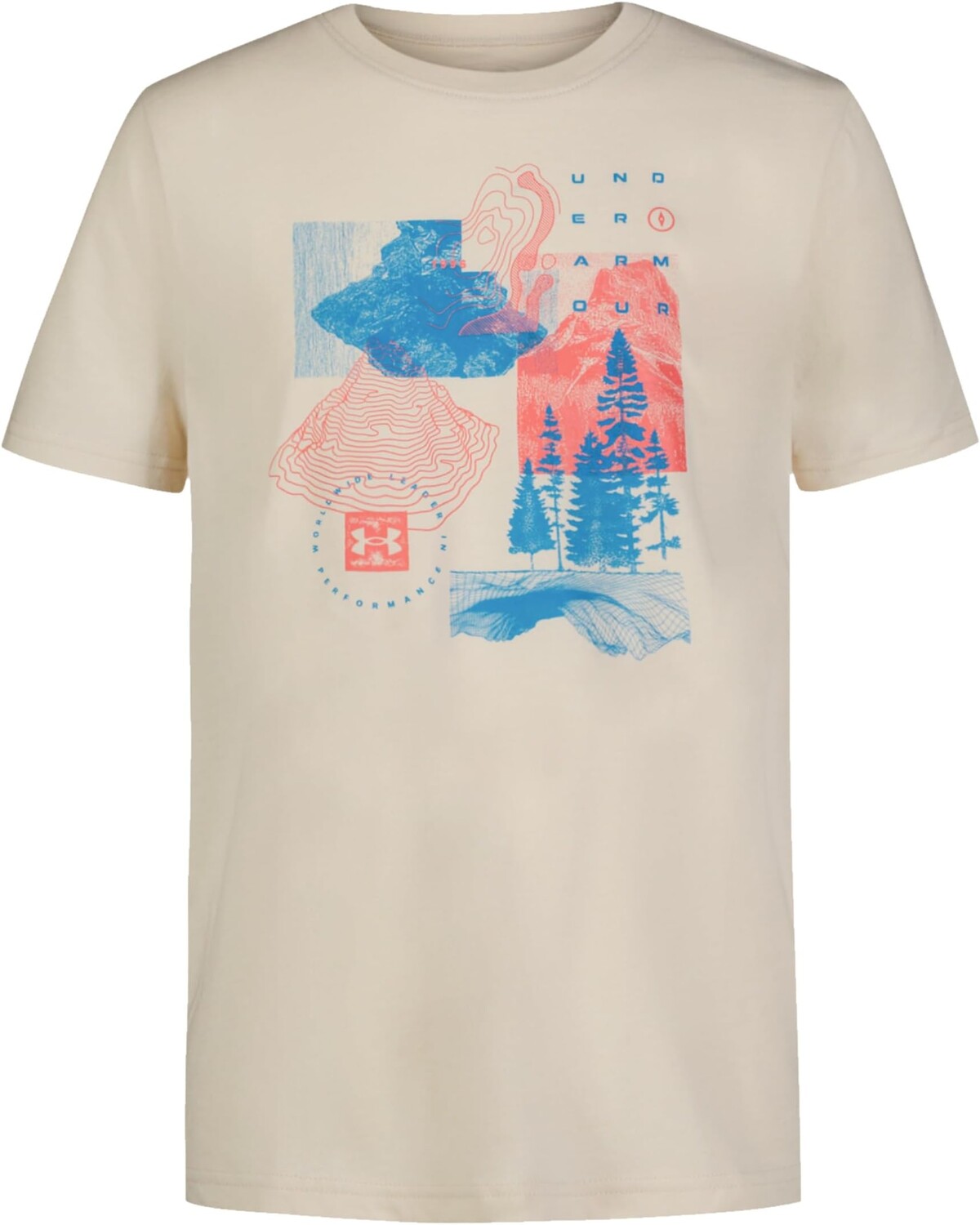 

Футболка Under Armour Sectional Tee, цвет Silt