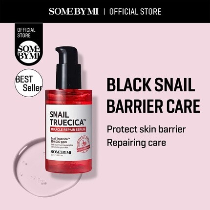 Some By Mi Snail Trucica Miracle Восстанавливающая сыворотка с муцином черной улитки — фото 2