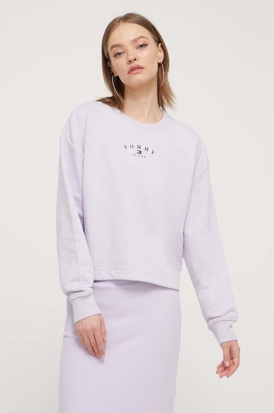 

Толстовка Tommy Jeans, фиолетовый