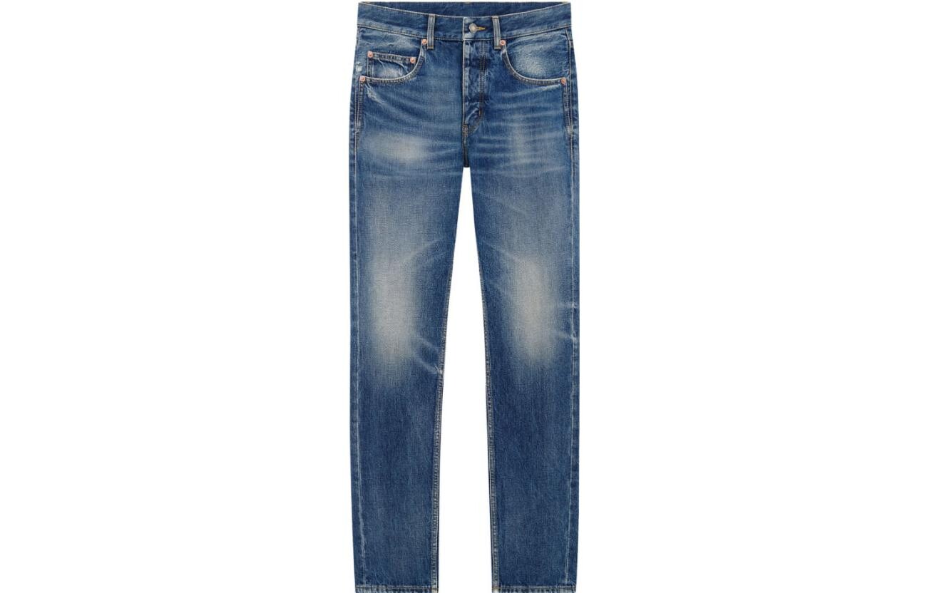 

SAINT LAURENT Мужские джинсы, цвет Blue
