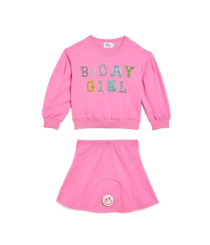 Детский комплект Crystal Gem Birthday Girl Set Lola and The Boys, Pink