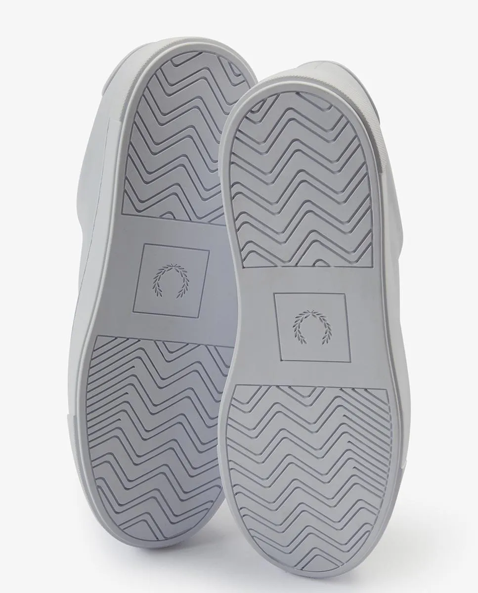 Унисекс спортивные кроссовки B71 из кожи Fred Perry, белый — фото 4