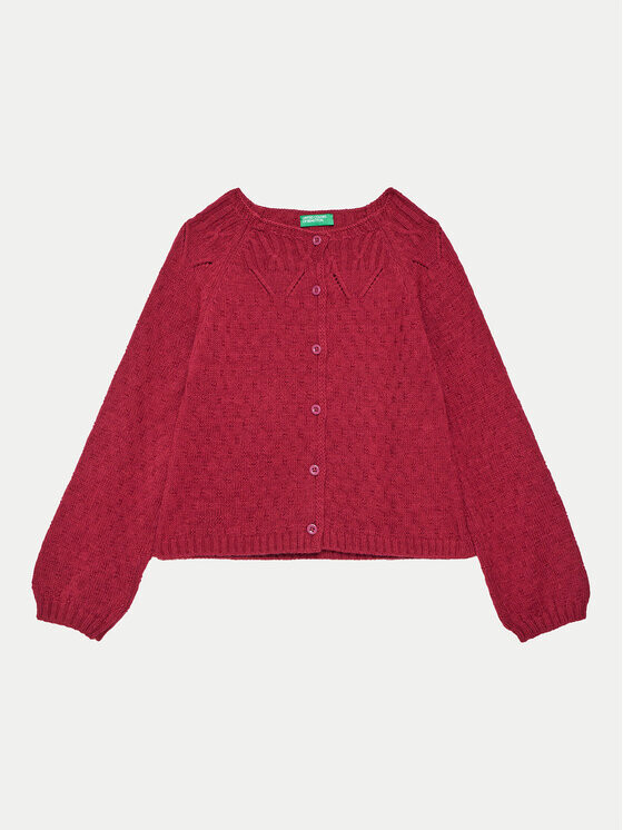 

Кардиган стандартного кроя United Colors Of Benetton, розовый