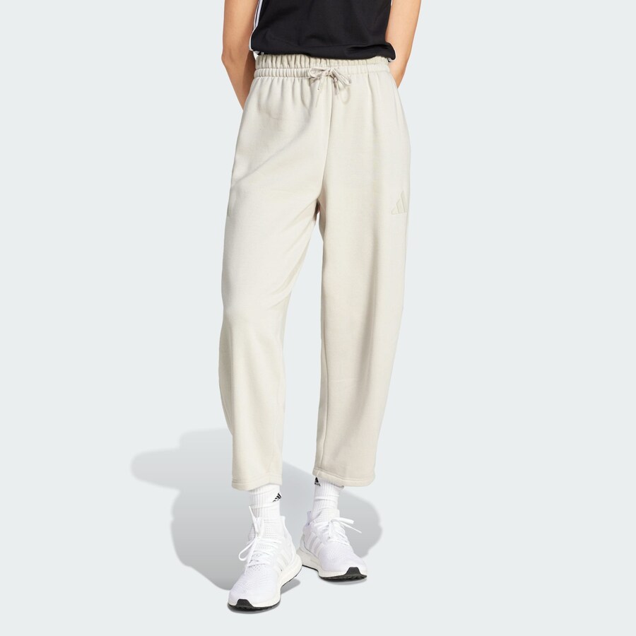 Длинные брюки ADIDAS SPORTSWEAR Loose fit Workout Pants Essentials, светло-серый — фото 2