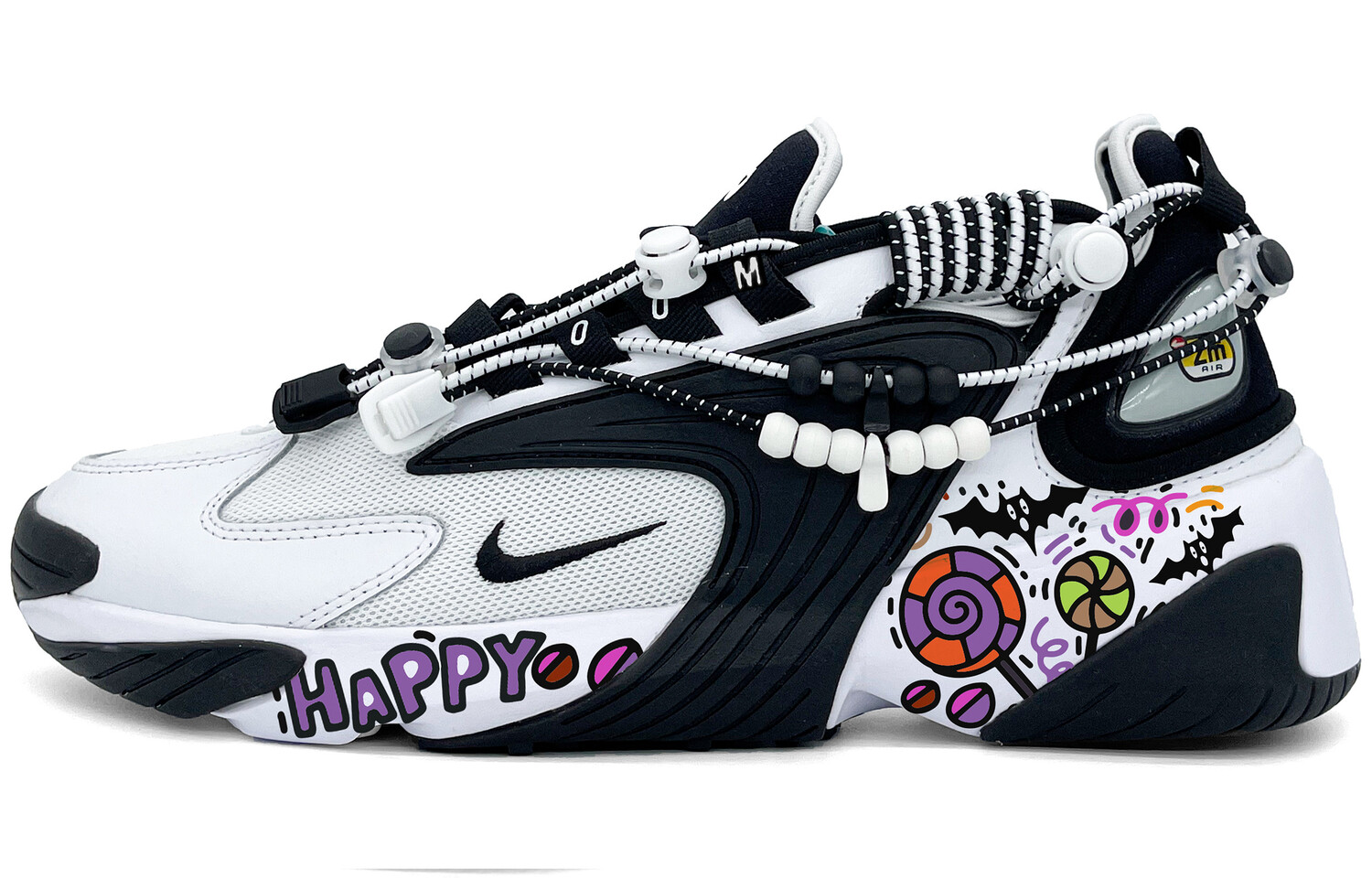 

Кроссовки Zoom 2K унисекс с низким верхом, черные Nike