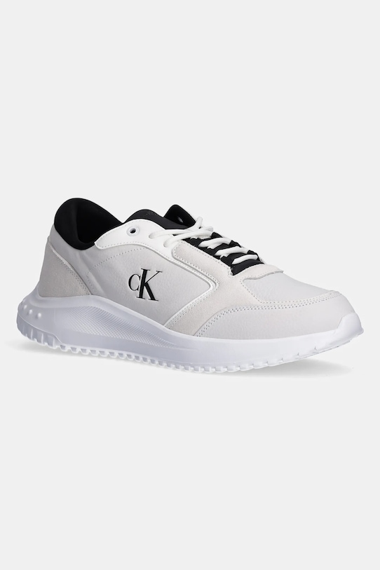

Кожаные кроссовки EVA Runner Low MG WMM Calvin Klein Jeans, серый