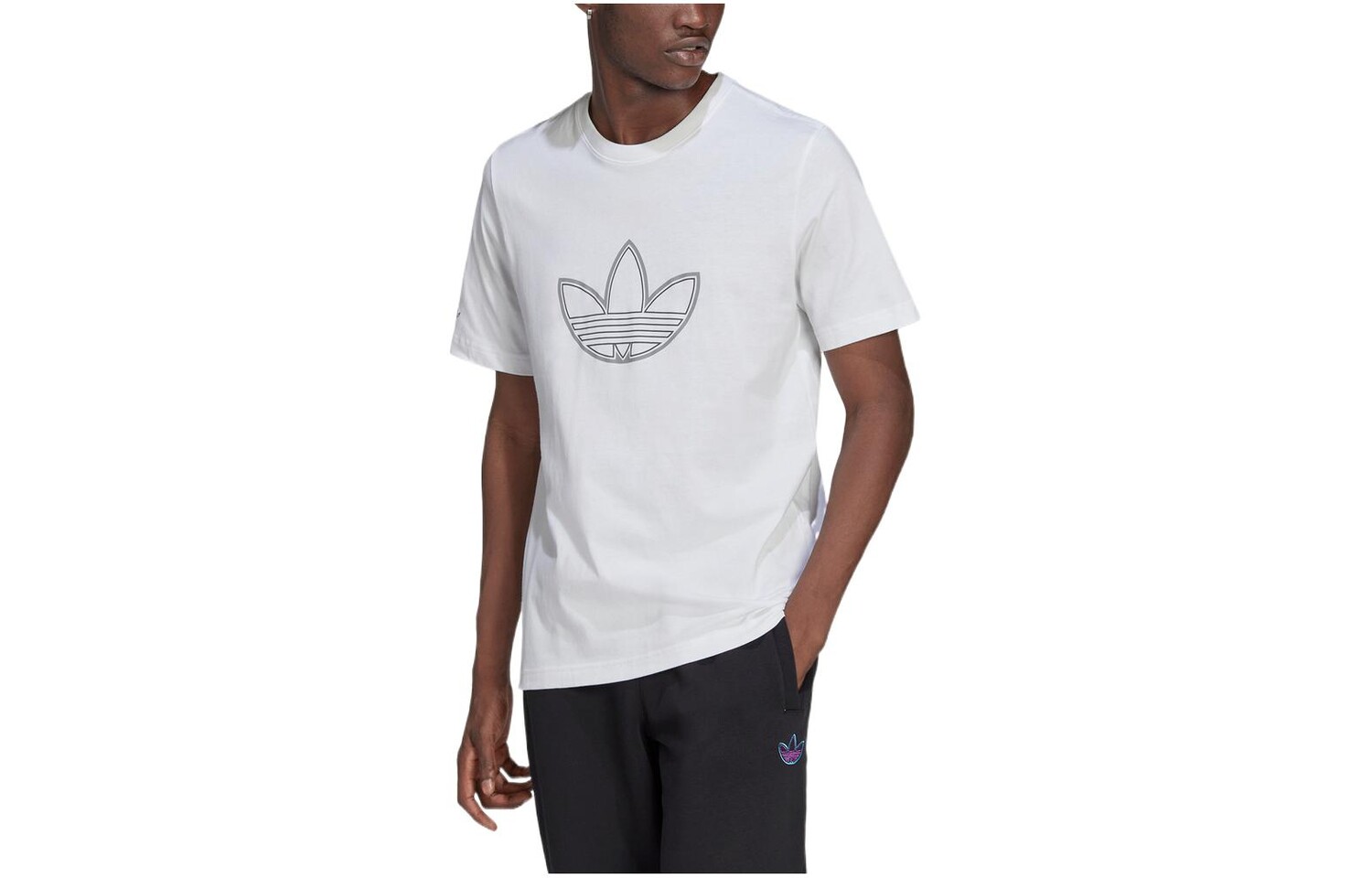 

Футболка мужская белая Adidas Originals, белый