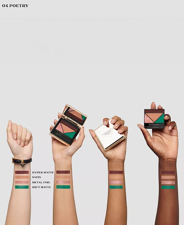 Многоразовые голографические тени для век Dimensions Prada Beauty, 04 poetry — фото 2