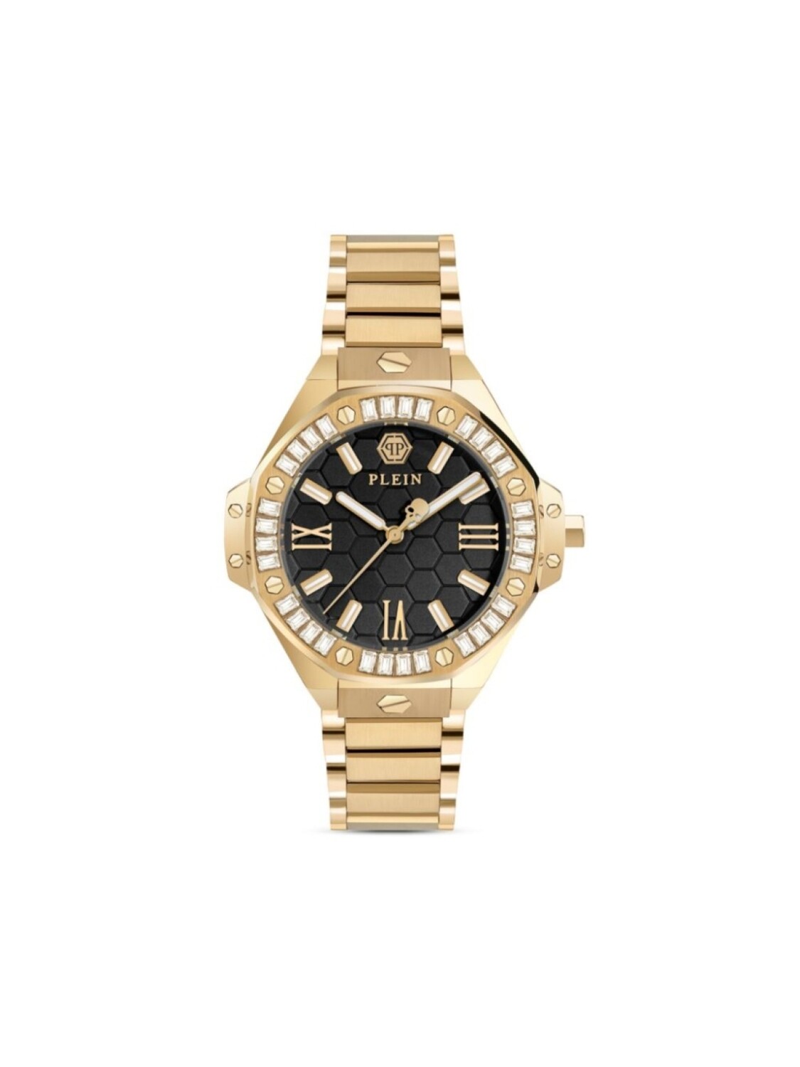 

Наручные часы Miyota 2036 39 мм из коллаборации с Citizen Philipp Plein, черный