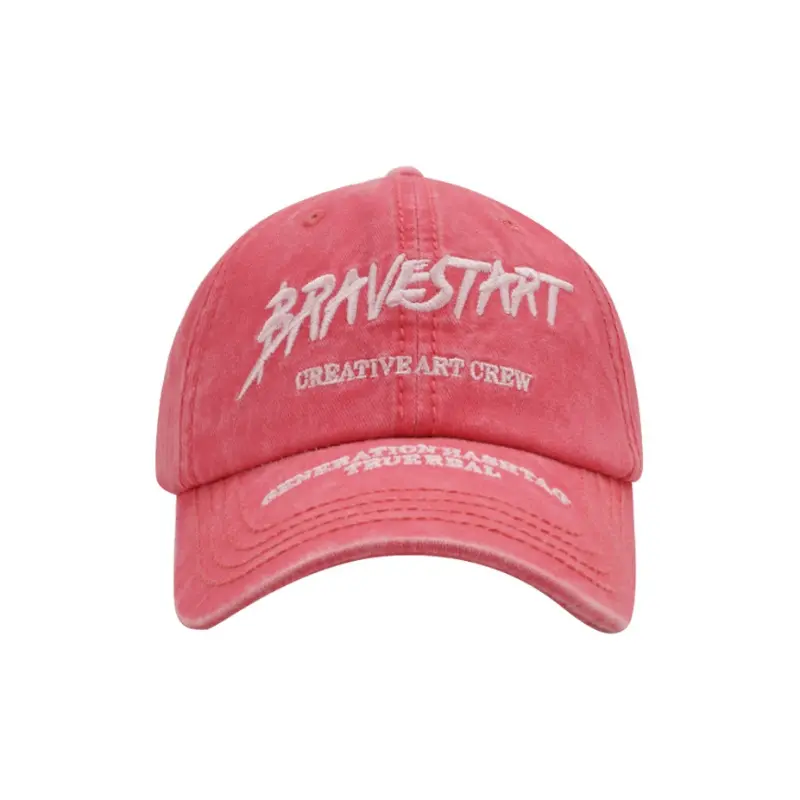

CMFY Хлопковая бейсболка унисекс с полиэстером, Rose Red