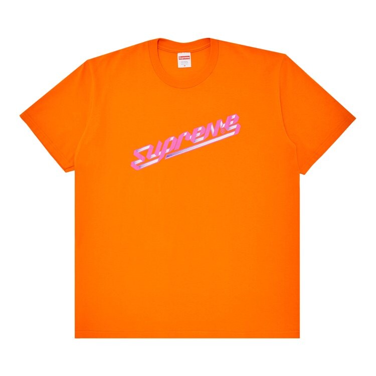 

Футболка Supreme Banner 'Orange', оранжевый