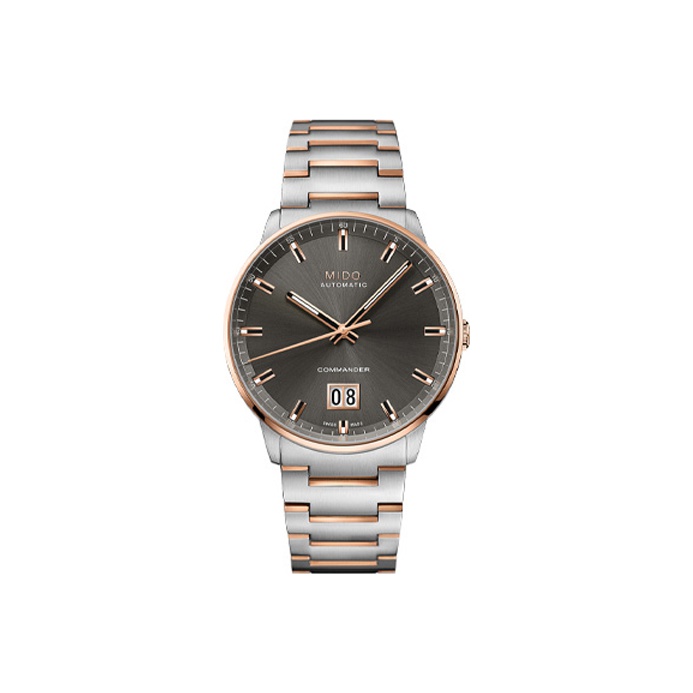 

MIDO Часы Men's Commander Watch, Charcoal Gray Watch Dial