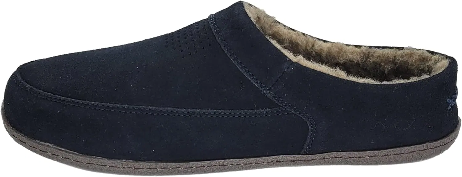 Тапочки мужские Clarks, темно-синий — фото 3