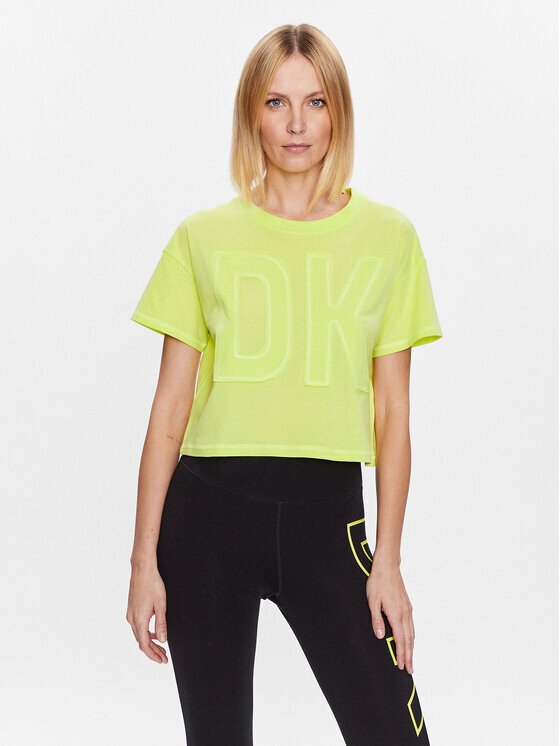 

Футболка классического кроя Dkny Sport, желтый