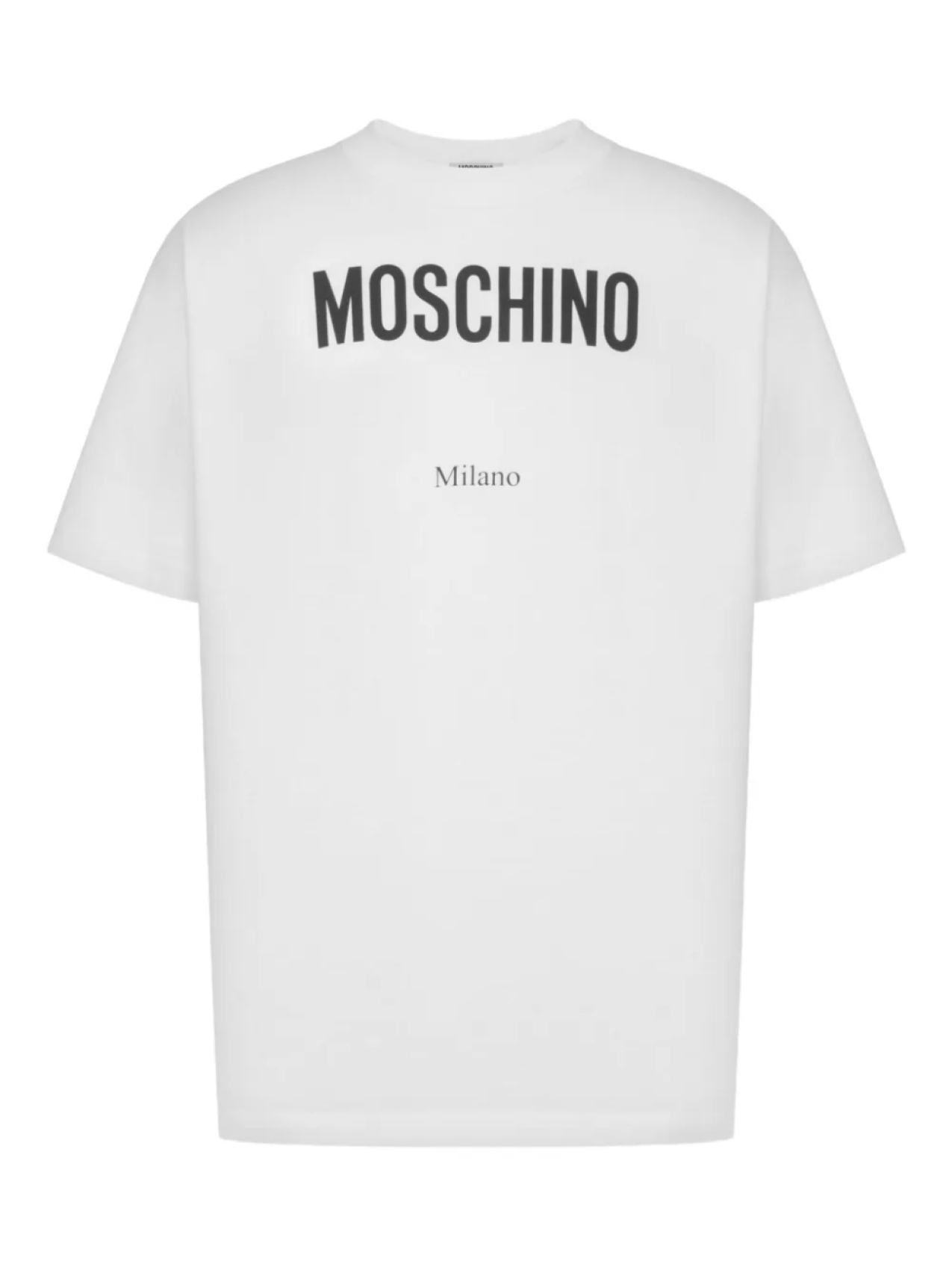 

Moschino футболка с логотипом, белый