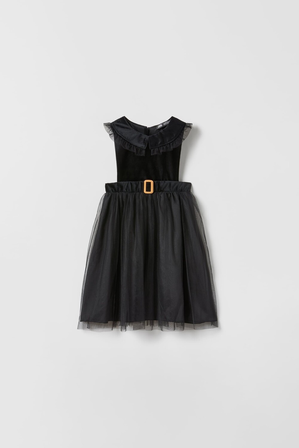 

Костюм ведьмы из тюля ZARA, черный