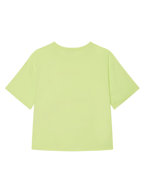 Футболка обычного кроя 35RYC10OZ United Colors Of Benetton, желтый — фото 2