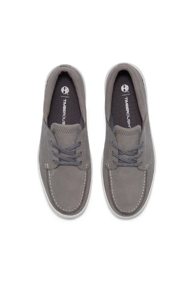Кроссовки мужские, низкие, на шнуровке, Emerson Street Low Lace Timberland, серый — фото 2