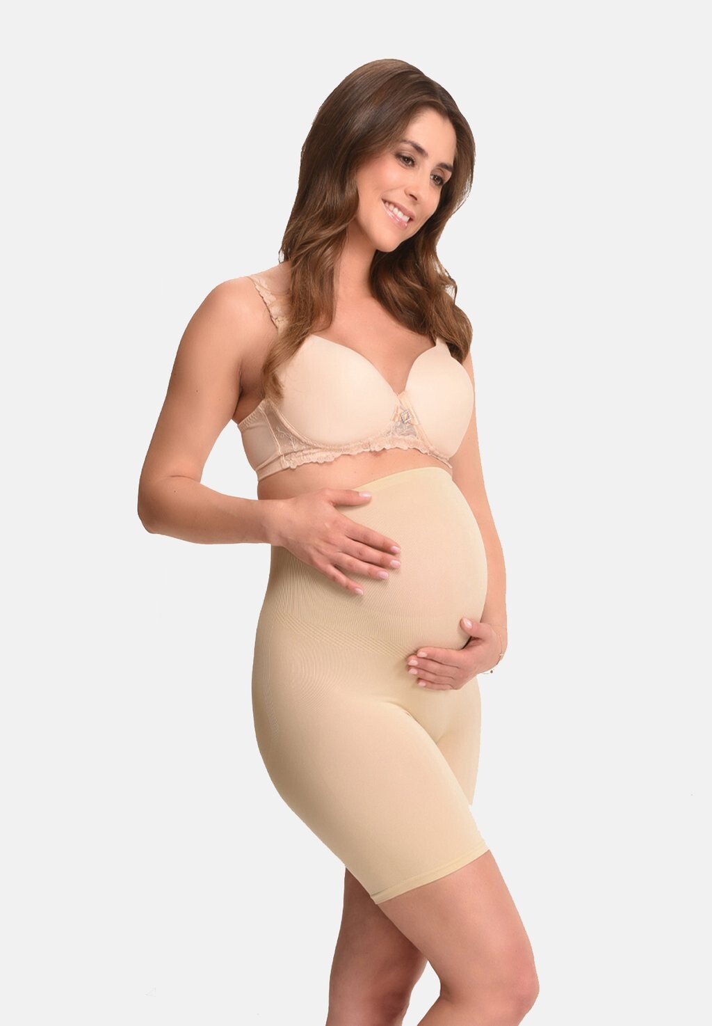 

Брюки DUO PACK SLIMMING Mamsy, бежевый