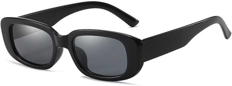 

Модные винтажные солнцезащитные очки в прямоугольной оправе с защитой от УФ-излучения UV400, классические ретро-очки квадратной формы, женские солнцезащитные очки для путешествий SKFGNX, 1